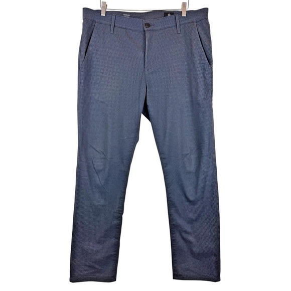Ag Adriano Goldschmied Other - AG Adriano Godschmeid Marshall Modern‎ Slim Trouser Chino 36/33 Blue Check